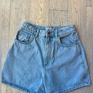 Zara Light Blue Jean Shorts size 6